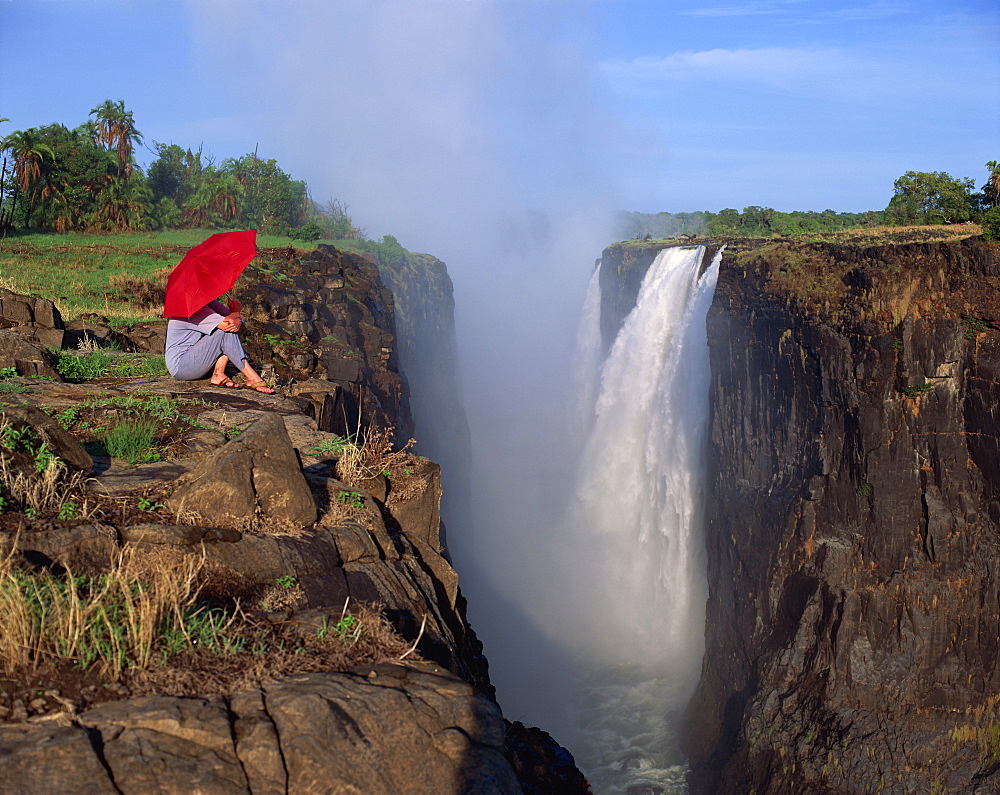 Victoria Falls, UNESCO World Heritage Site, Zimbabwe, Africa