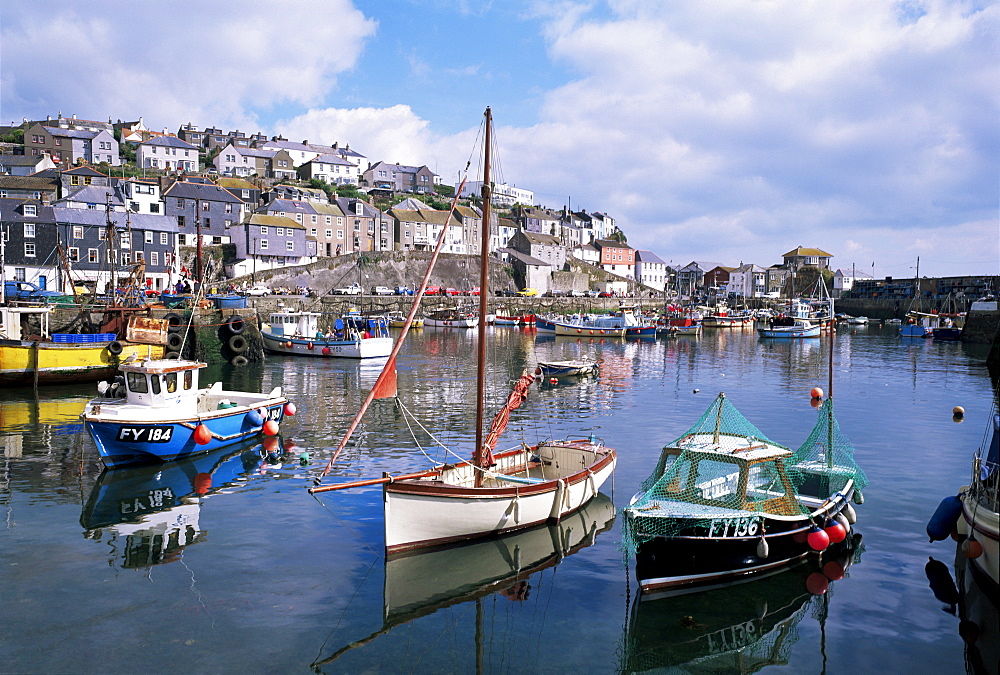 Harbour, Mevagissey, Cornwall, United Kingdom, Europe