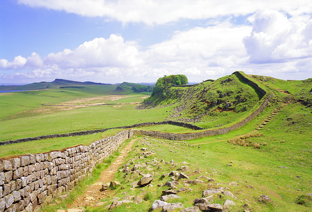 Housesteads, Hadrian's Wall, Northumberland, England, UK