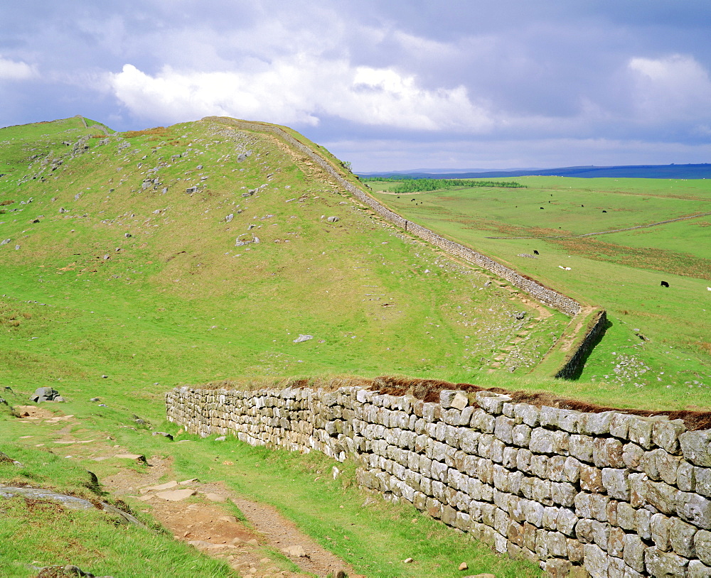 Housesteads, Hadrian's Wall, Northumberland, England, UK