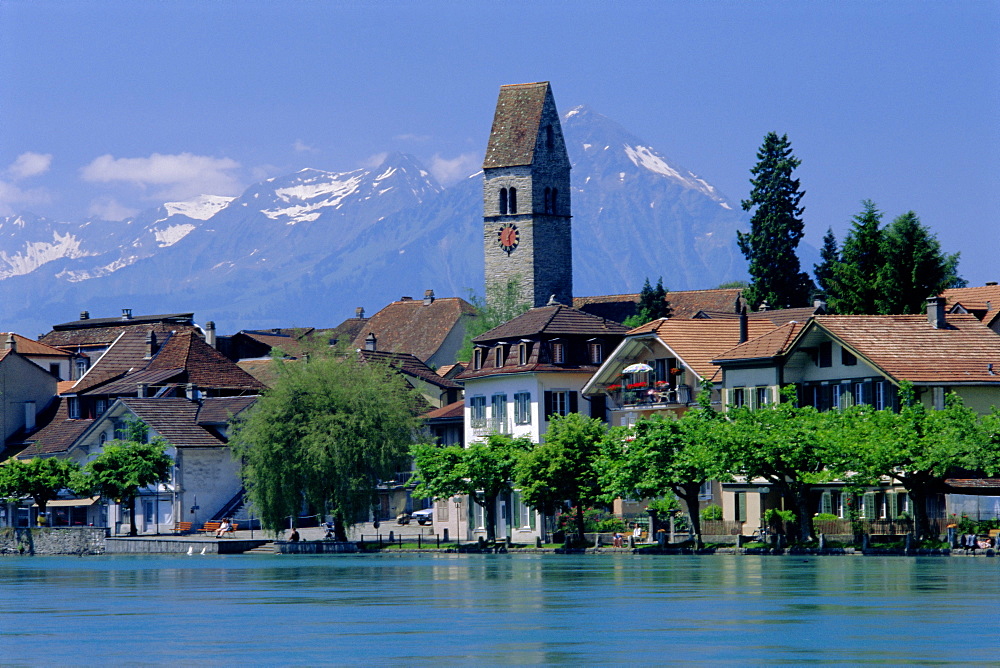 Interlaken, Jungfrau region, Bernese Oberland, Swiss Alps, Switzerland, Europe