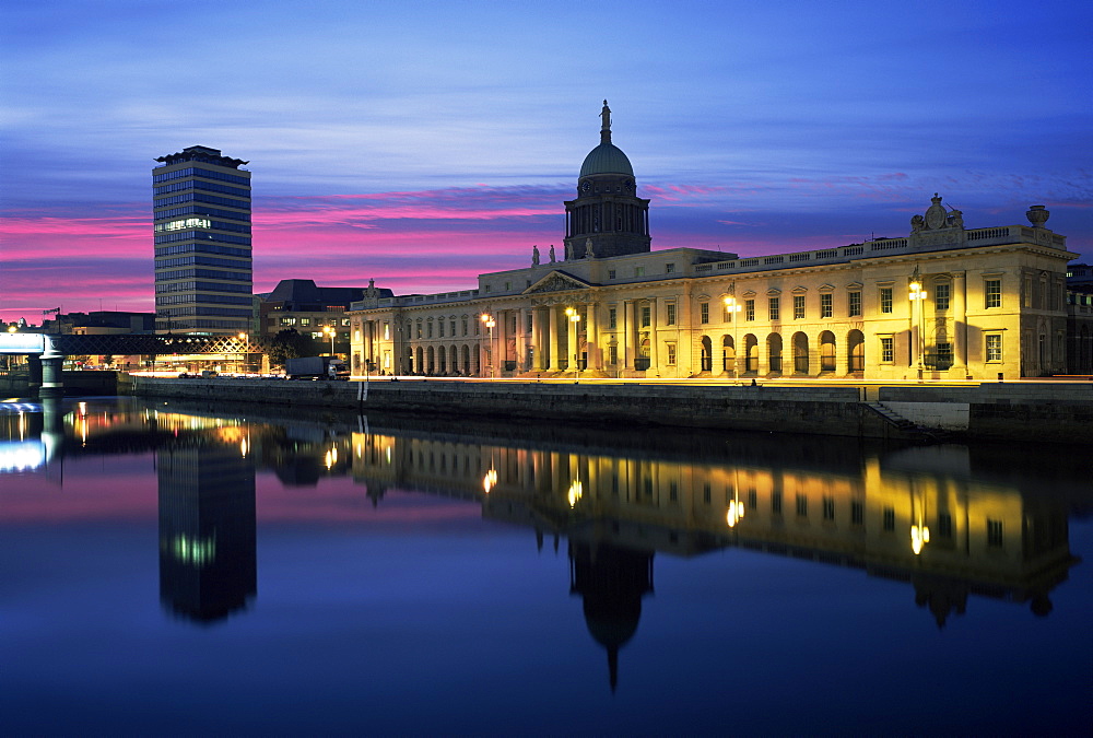 The Custom House, Dublin, Co. Dublin, Eire (Republic of Ireland), Europe