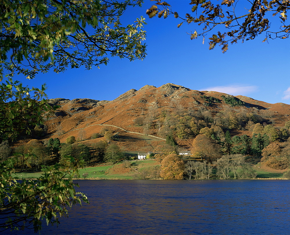 Loughrigg Tarn and Fell, Lake District National Park, Cumbria, England, United Kingdom, Europe