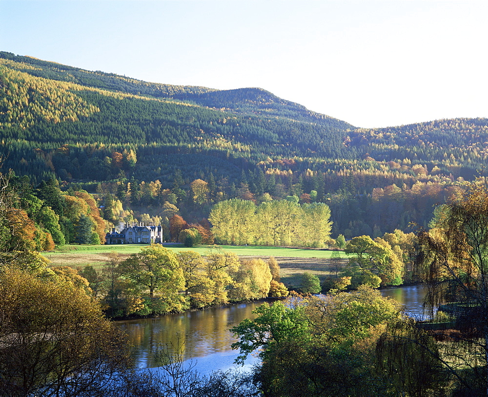 River Tummel, Pitlochry, Tayside, Scotland, United Kingdom,Europe