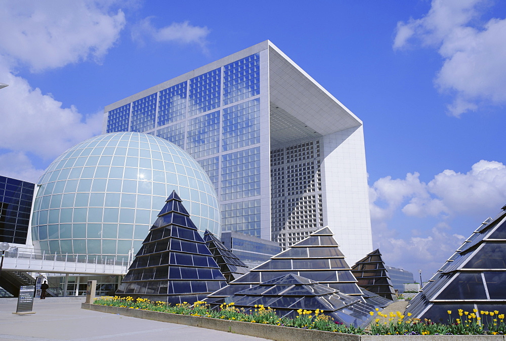 La Grande Arche, La Defense, Paris, France, Europe