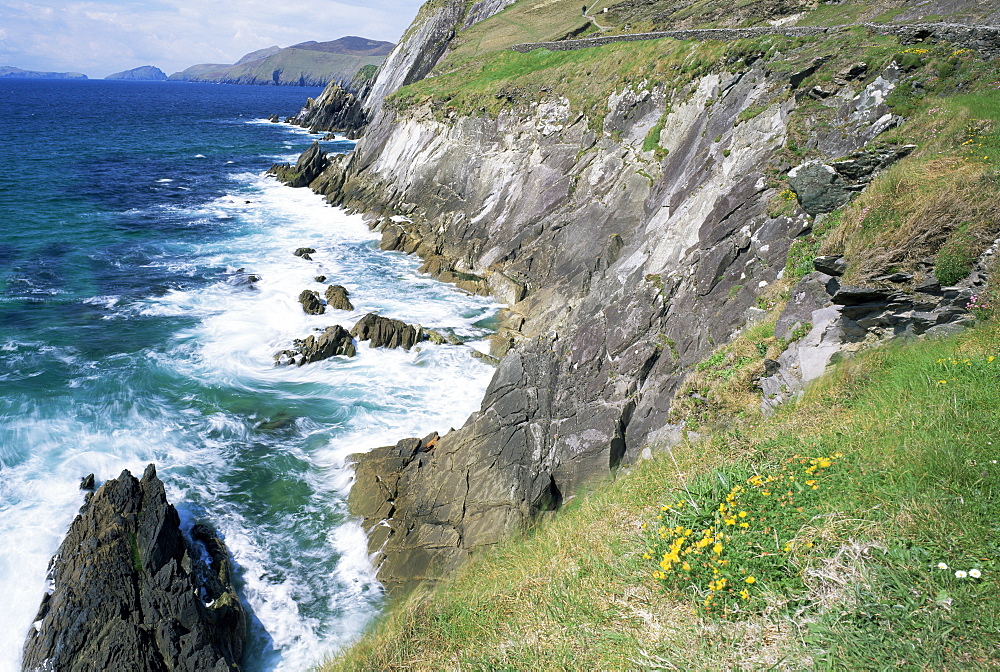 Slea Head, Dingle Peninsula, County Kerry, Munster, Eire (Republic of Ireland), Europe