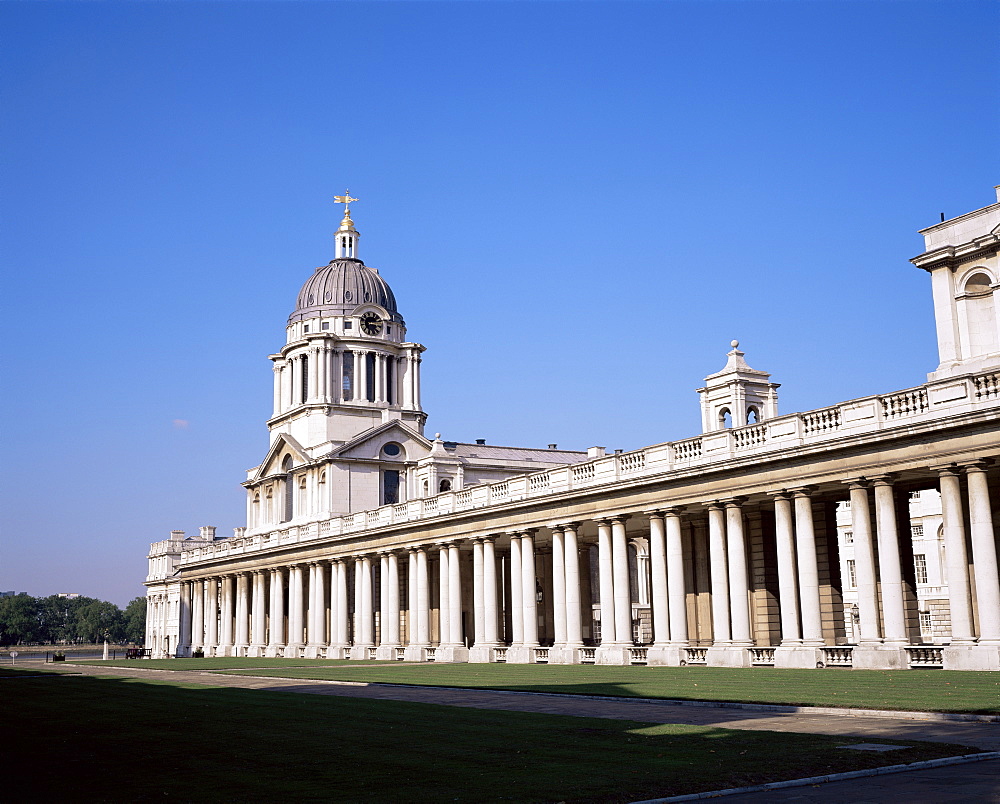 Royal Naval College, UNESCO World Heritage Site, Greenwich, London, England, United Kingdom, Europe