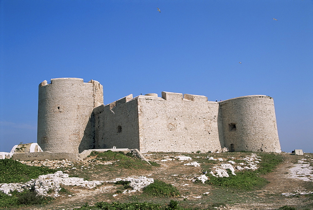 Chateau d'If, Marseille, Bouches-du-Rhone, Provence, France, Europe