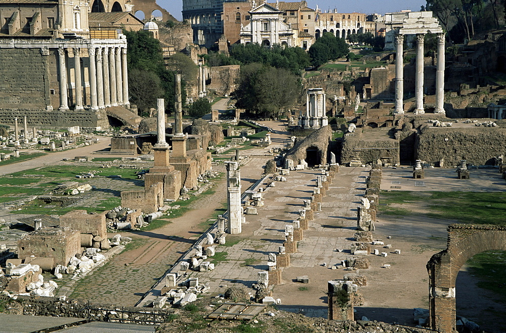 Roman Forum, Rome, Lazio, Italy, Europe