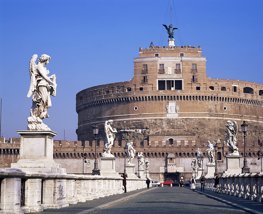 Castel S. Angelo, Rome, Lazio, Italy, Europe