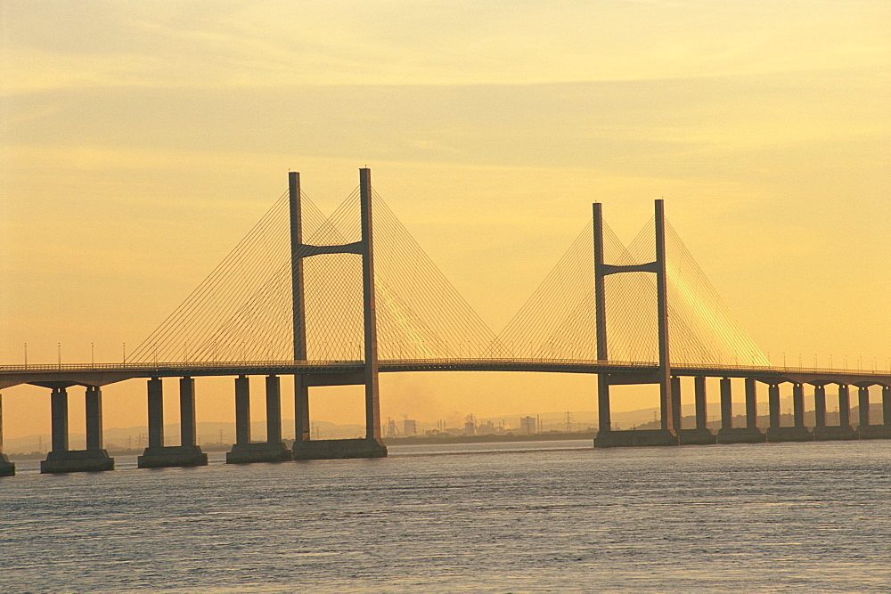 The Second (New) Severn Bridge, Avon, England, United Kingdom, Europe