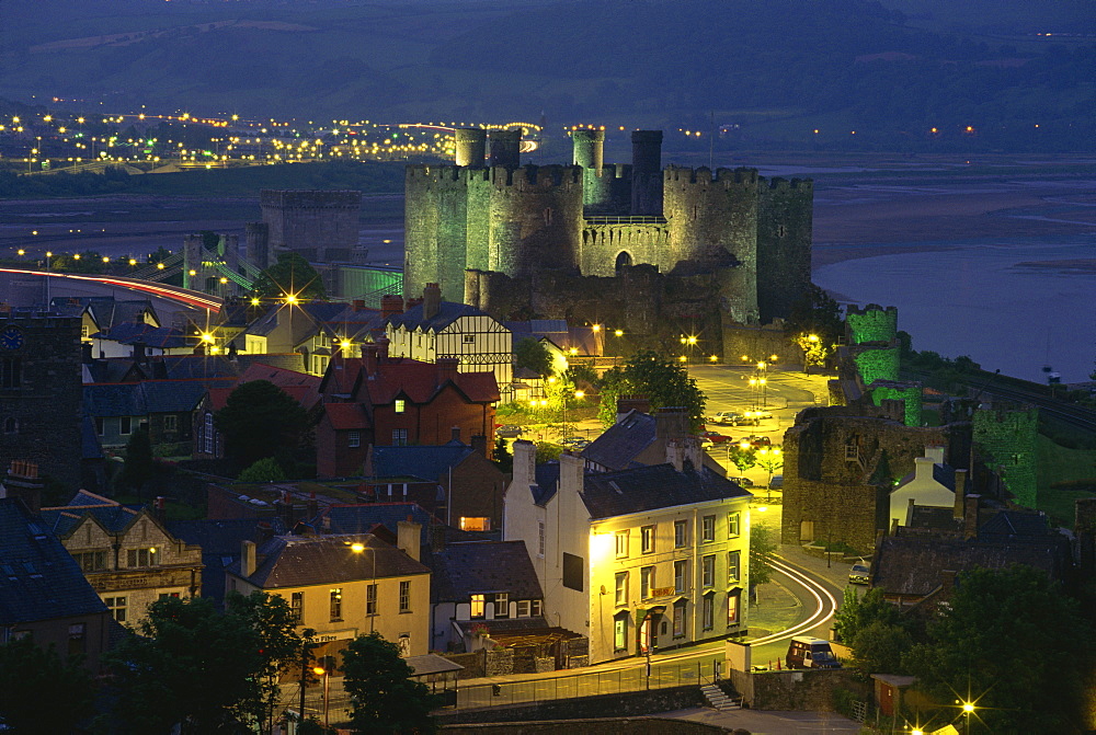 Conwy Castle, UNESCO World Heritage Site, Gwynedd, Wales, United Kingdom, Europe