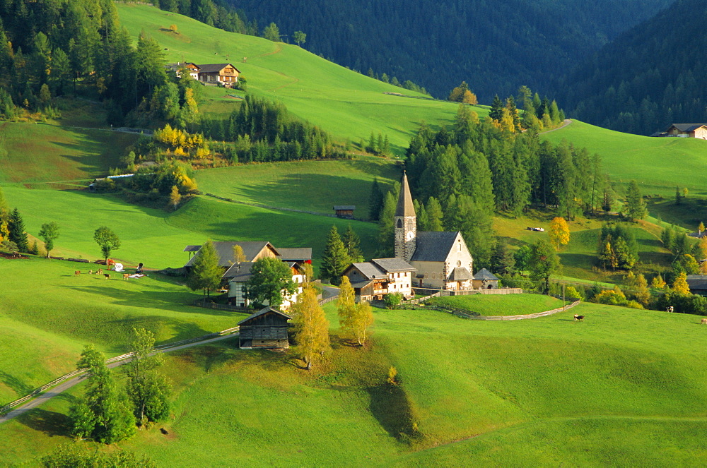 Val di Funes, South Tirol, The Dolomites, Trentino-Alto Adige, Italy, Europe