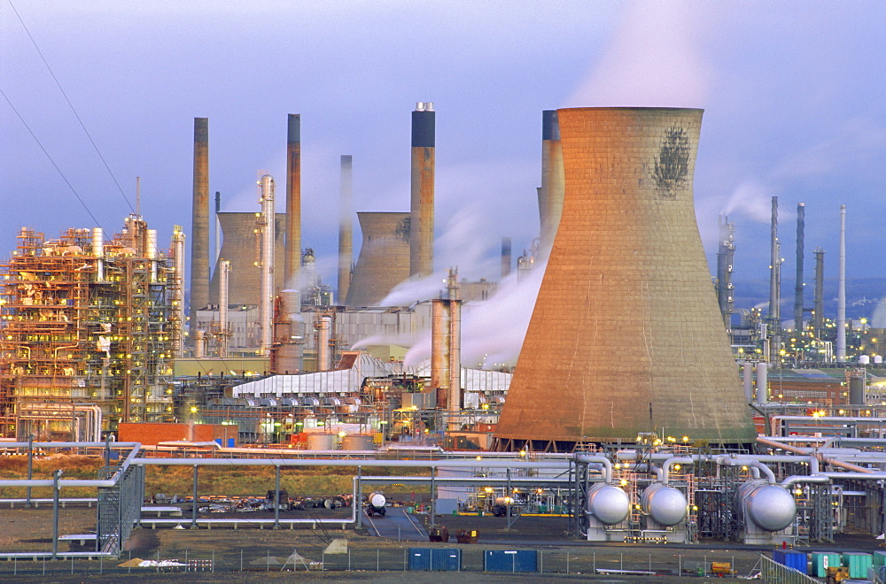 BP Chemicals' Petrochemicals Plant, Grangemouth, Falkirk, Stirlingshire, Scotland, UK