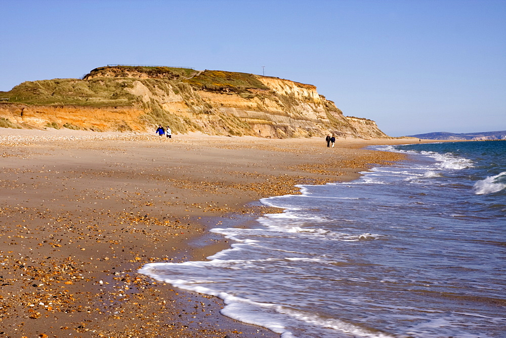 Hengistbury Head and beach, Dorset, England, United Kingdom, Europe