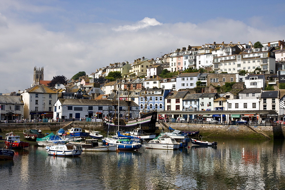 Brixham Harbour, South Devon, England, United Kingdom, Europe