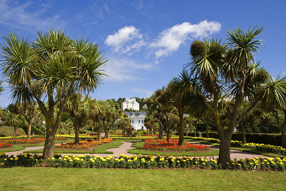 Gardens at Torquay, South Devon, England, United Kingdom, Europe