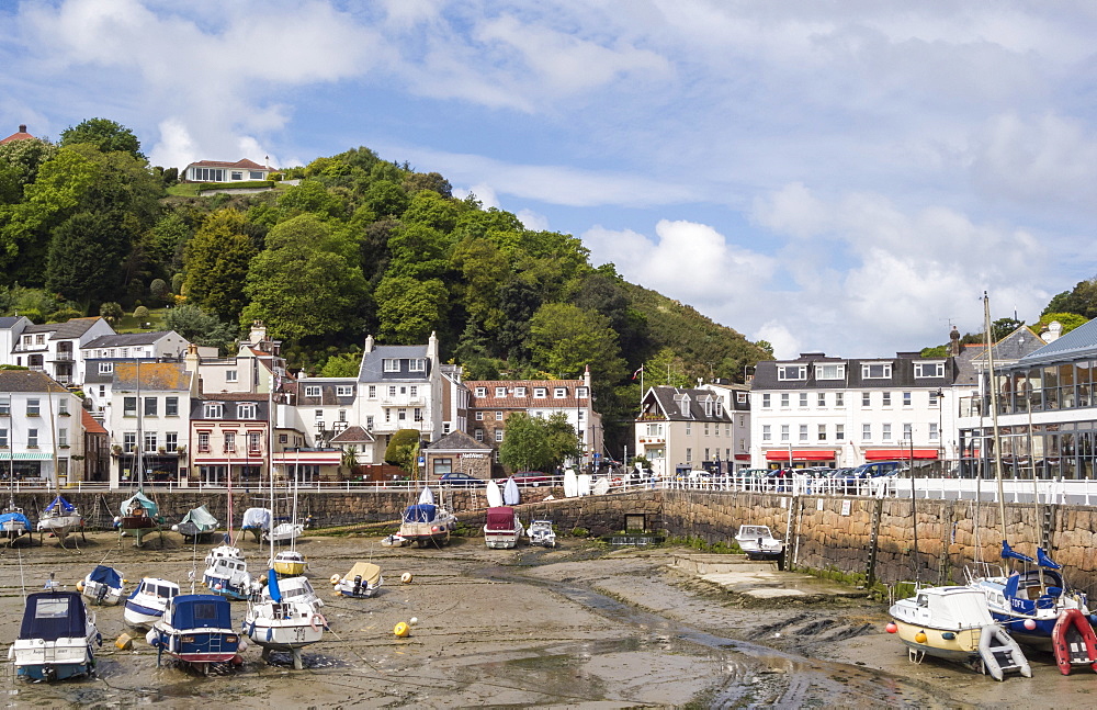 St. Aubin and its Harbour, Jersey, Channel Islands, United Kingdom, Europe