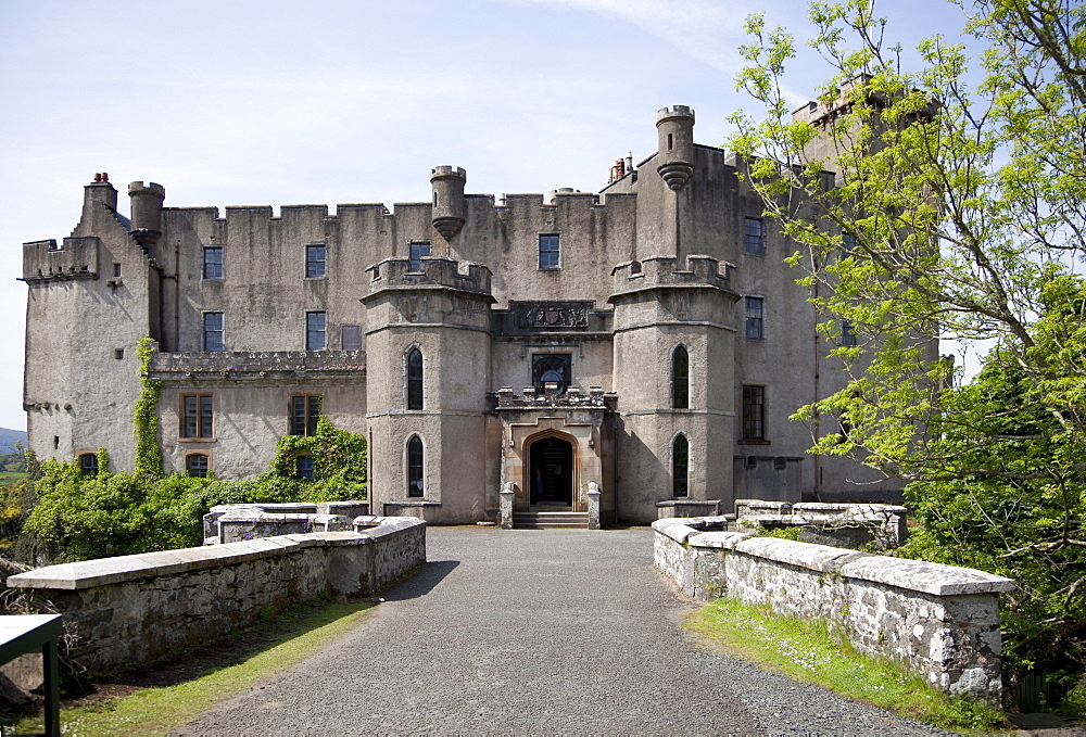 Dunvegan Castle, Isle of Skye, Scotland, United Kingdom, Europe