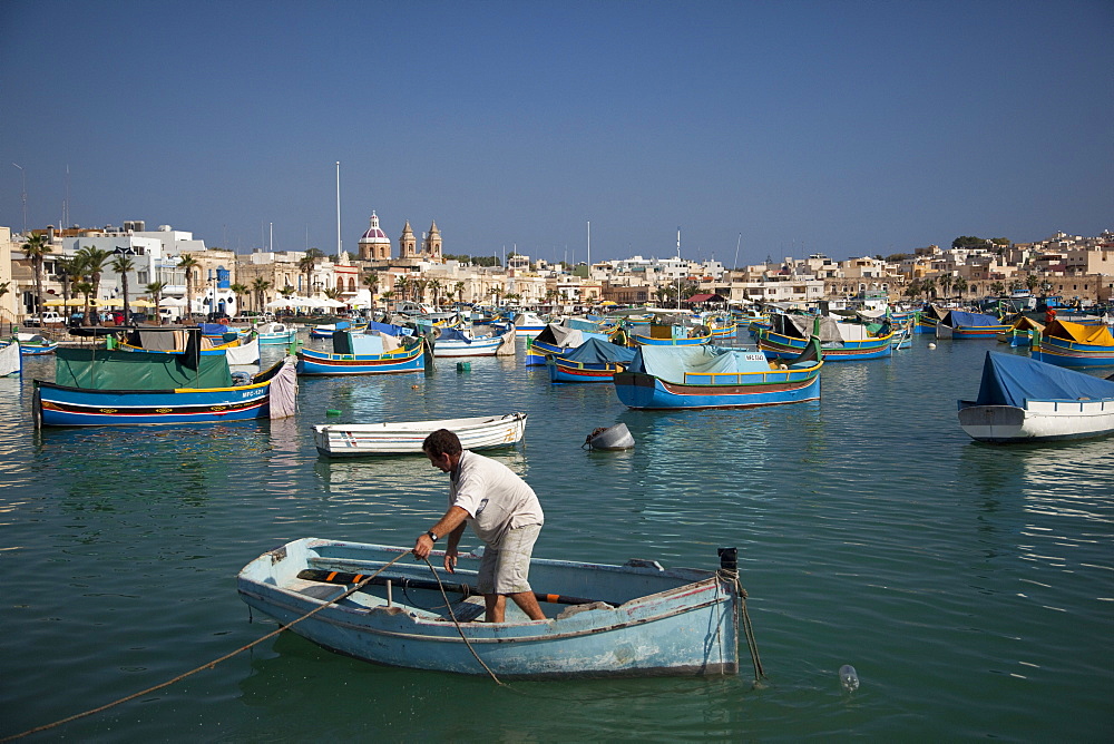 Marsaxlokk, Malta, Mediterranean, Europe