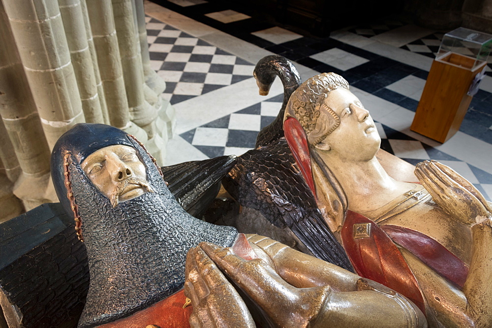 Beauchamp Tomb, Worcester Cathedral, Worcester, England, United Kingdom, Europe