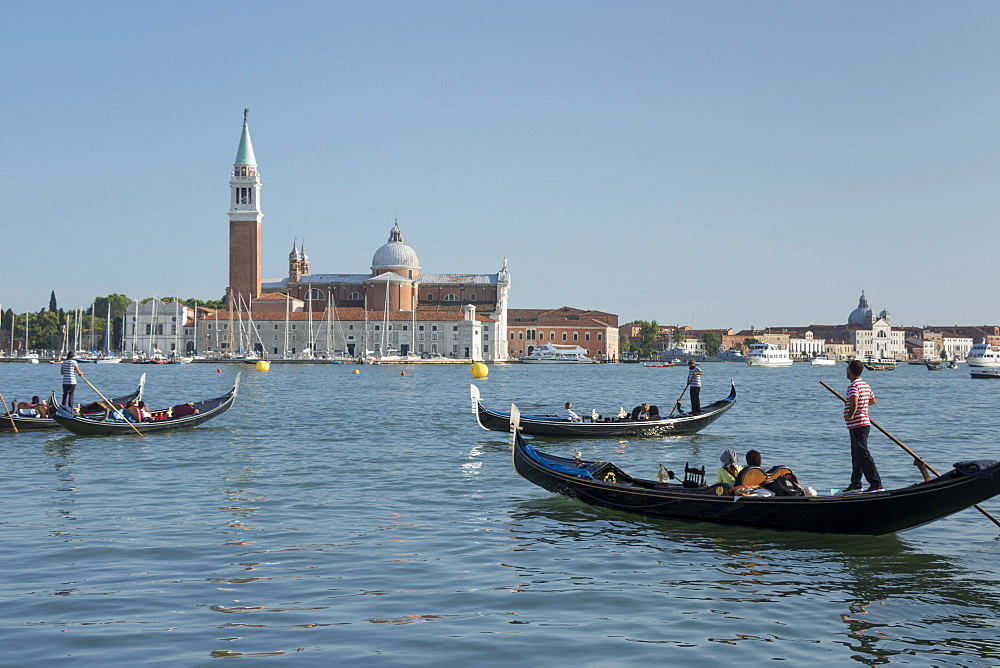 Church of San Giorgio Maggiore, Venice, UNESCO World Heritage Site, Veneto, Italy, Europe