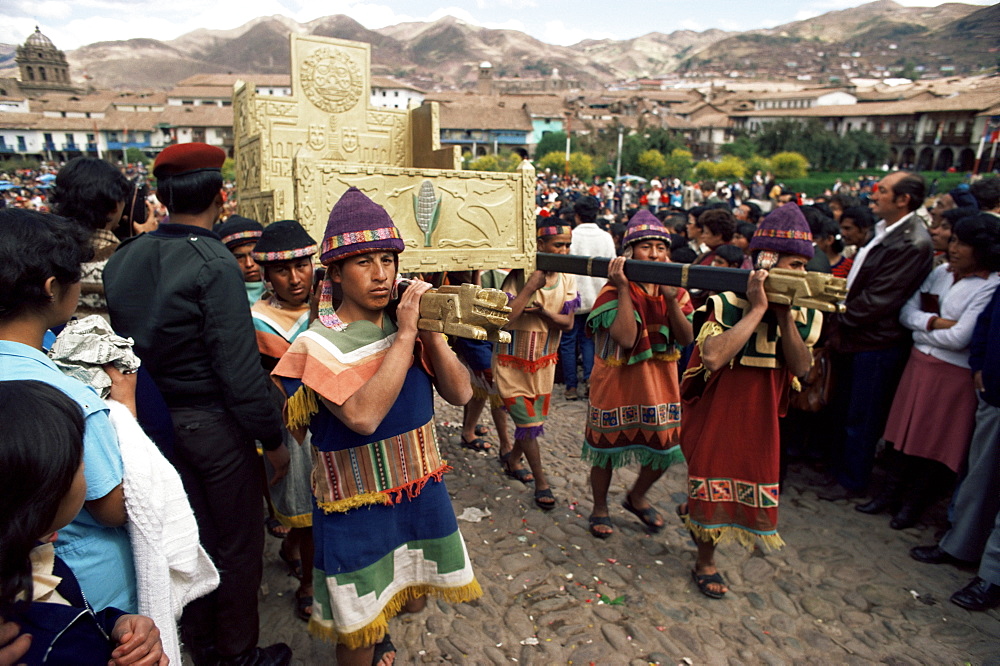 Inti Raymi festival, Cuzco, Peru, South America