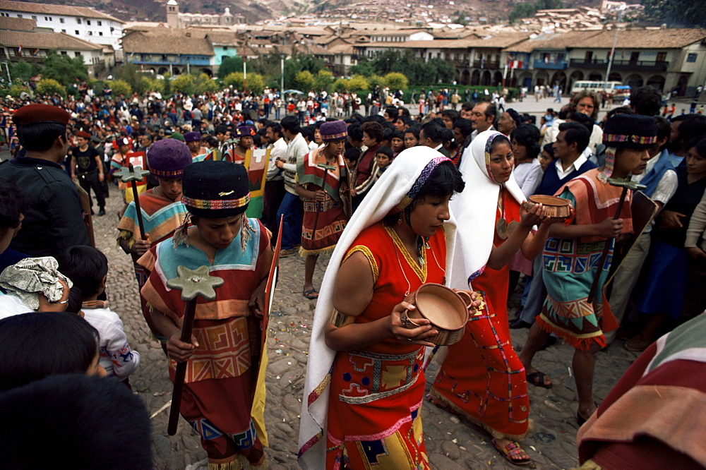 Inti Raymi festival, Cuzco, Peru, South America