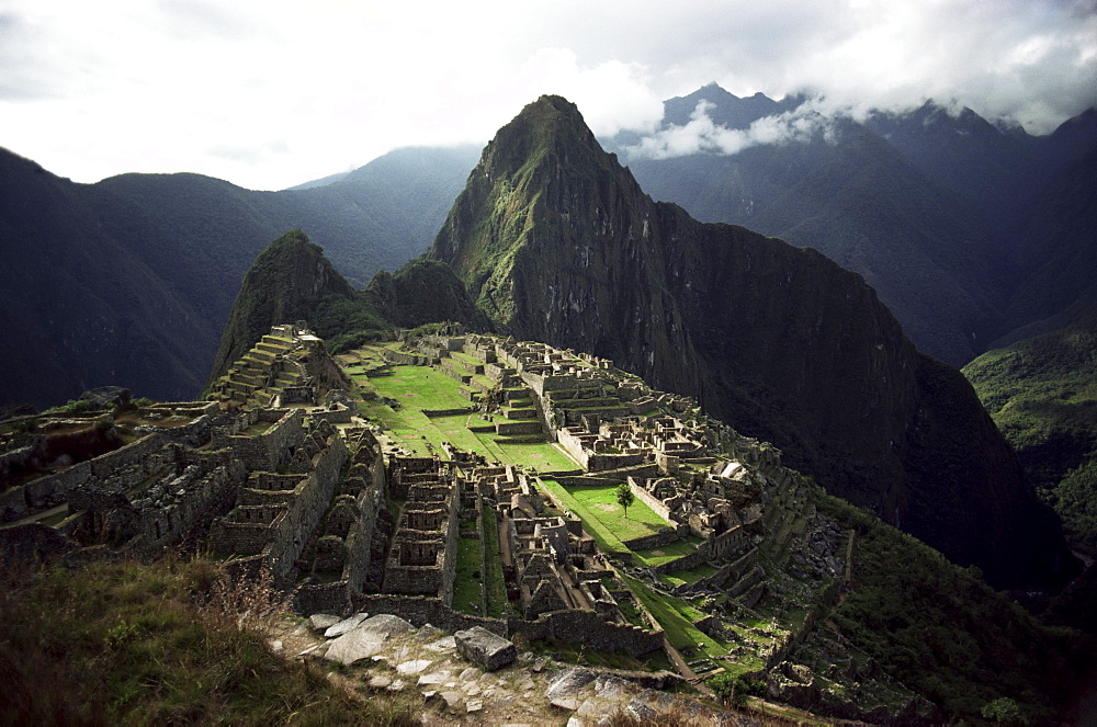 Inca site, Machu Picchu, UNESCO World Heritage Site, Peru, South America