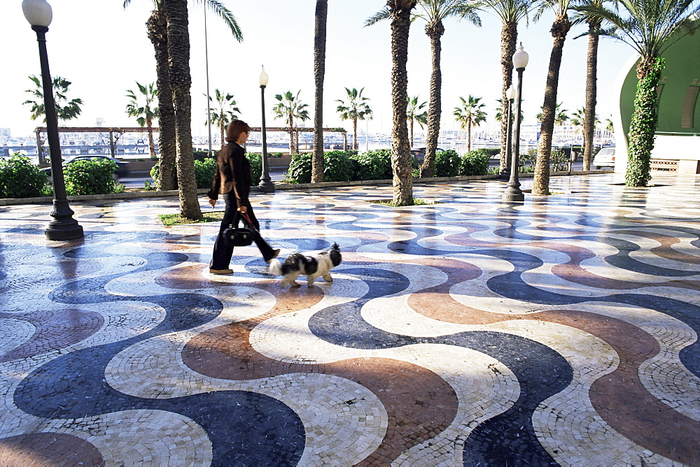 Explanada de Espana, Alicante, Costa Blanca, Spain, Europe