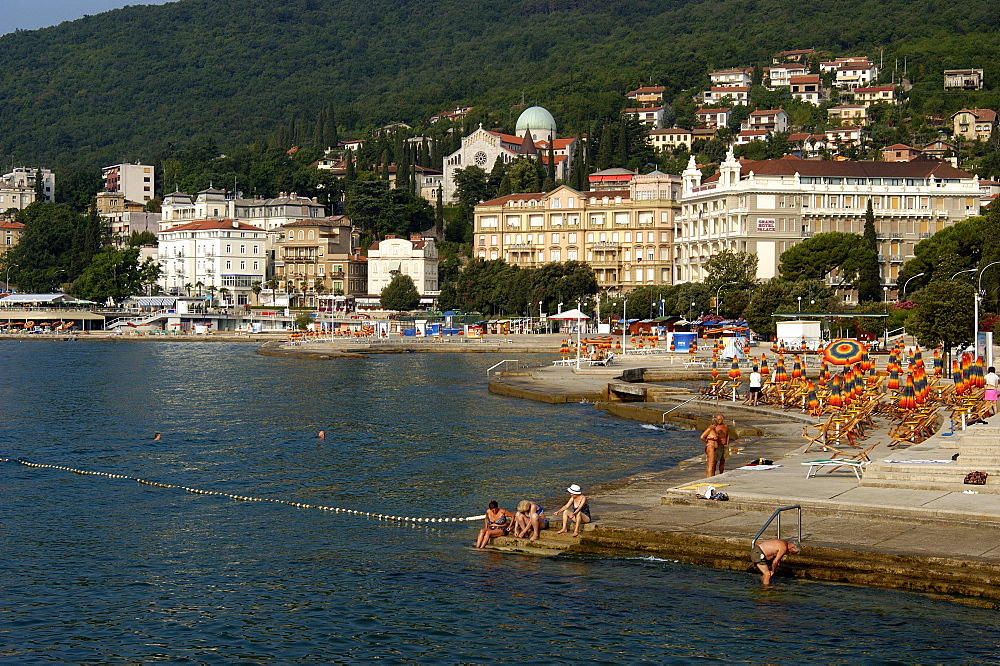 Opatija seafront, Istria, Croatia