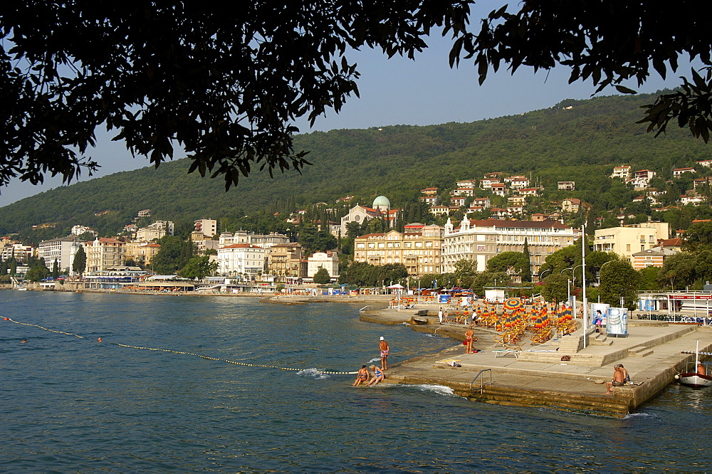 Opatija seafront, Istria, Croatia