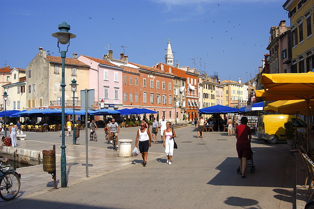 Rovinj - main square (Trg marsala Tita), Istria, Croatia