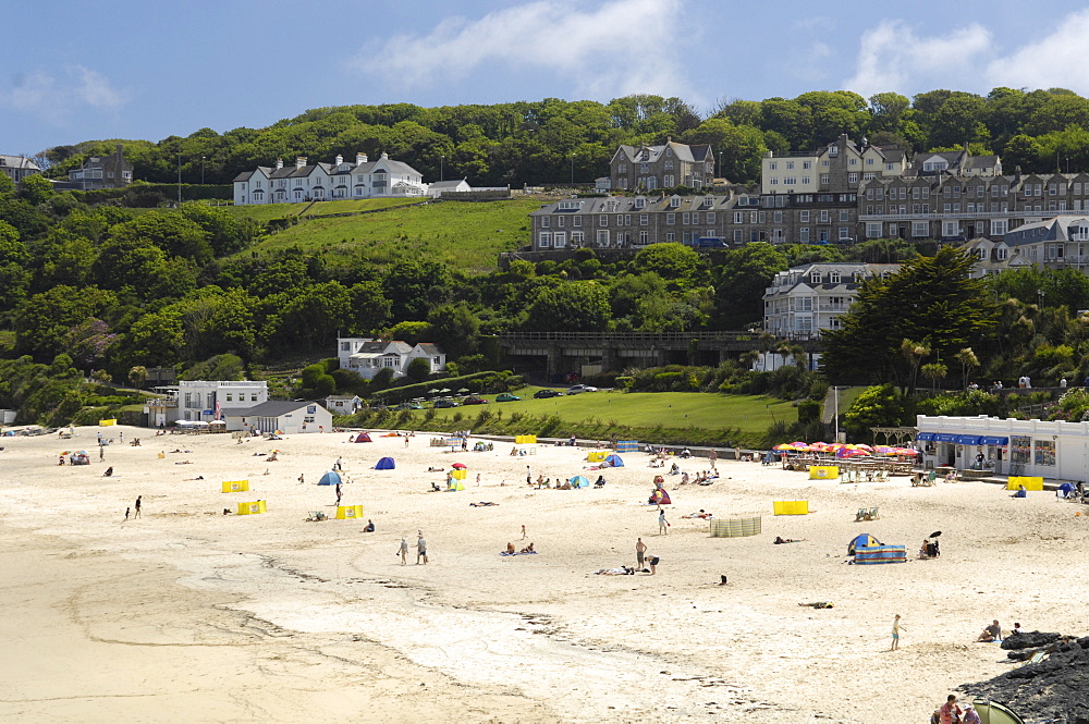 Porthminster Beach, St. Ives, Cornwall, England, United Kingdom, Europe