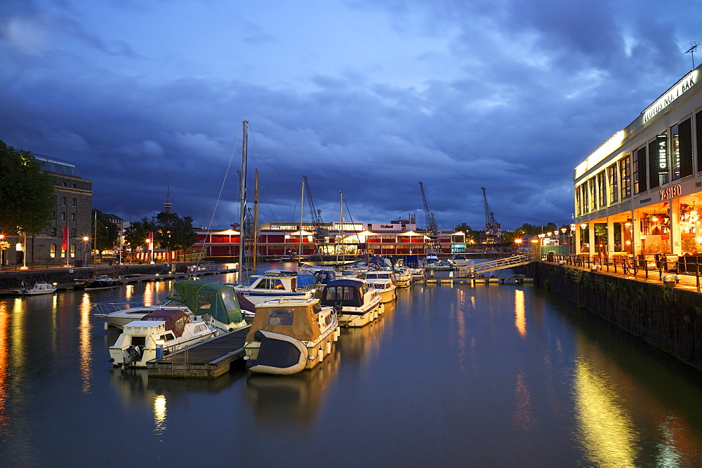 St. Augustine's Reach, harbour, Bristol, England, United Kingdom, Europe