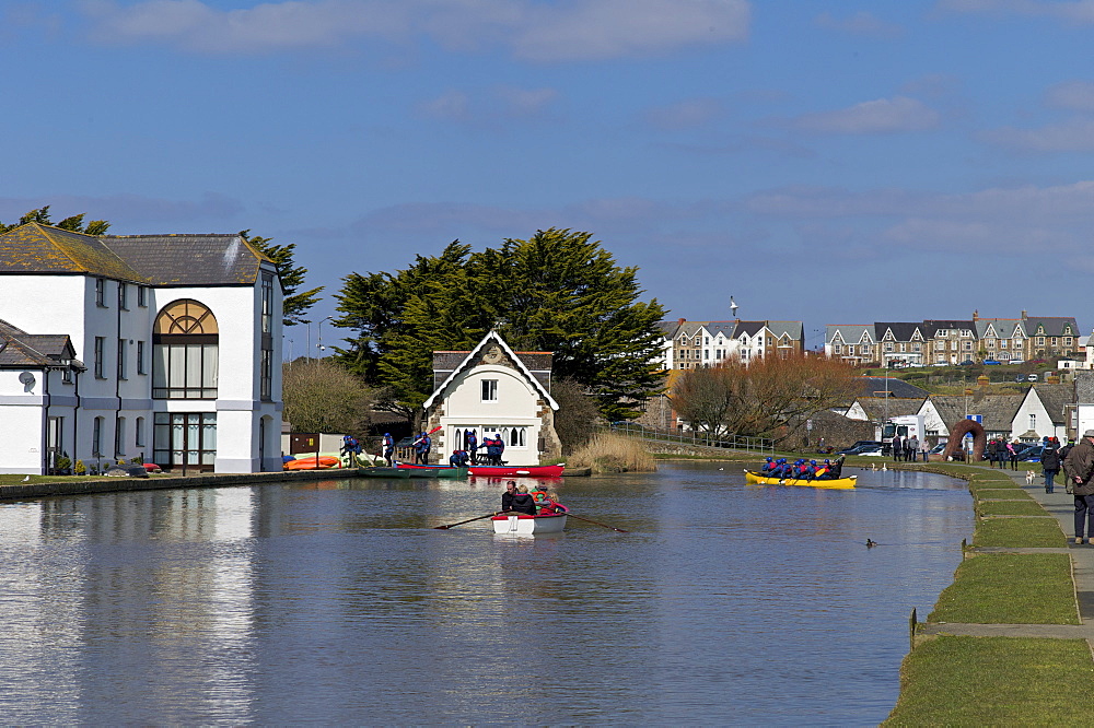 Bude Canal, North Cornwall, England, United Kingdom, Europe