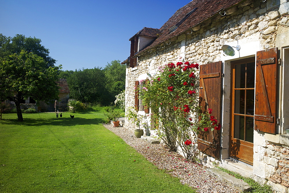 Holiday gite on a farm, Indre, Centre, France, Europe