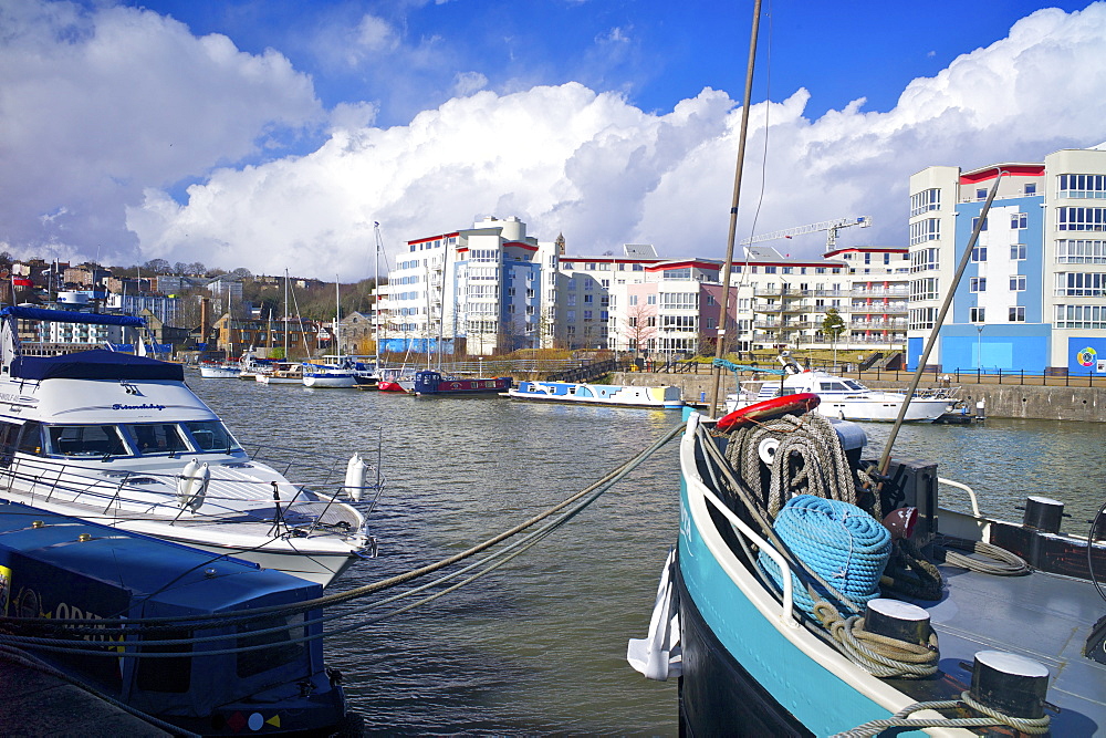 Bristol harbour, Bristol, England, United Kingdom, Europe