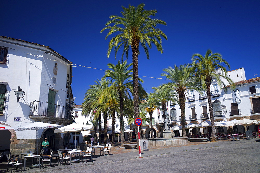 The Plaza Mayor, Zafra, Andalucia, Spain, Europe