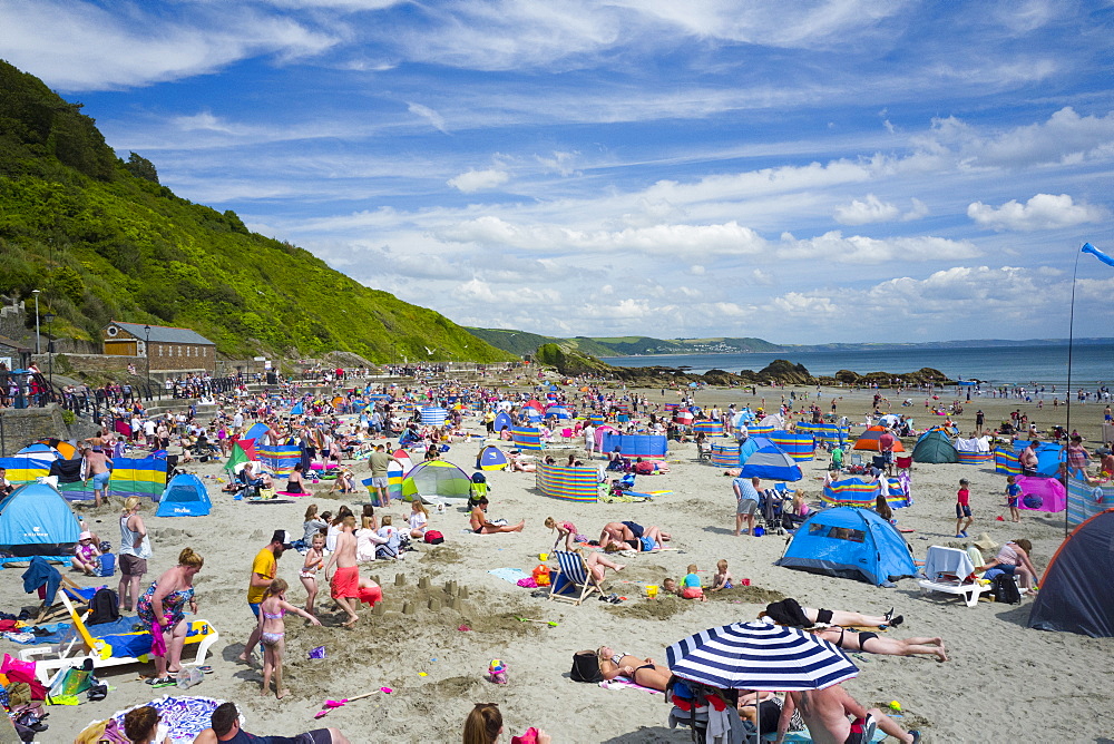 Looe beach, Cornwall, England, United Kingdom, Europe