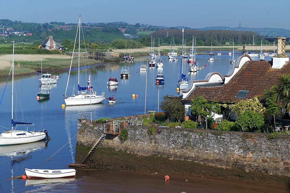 River Exe at Topsham, Devon, England, United Kingdom, Europe