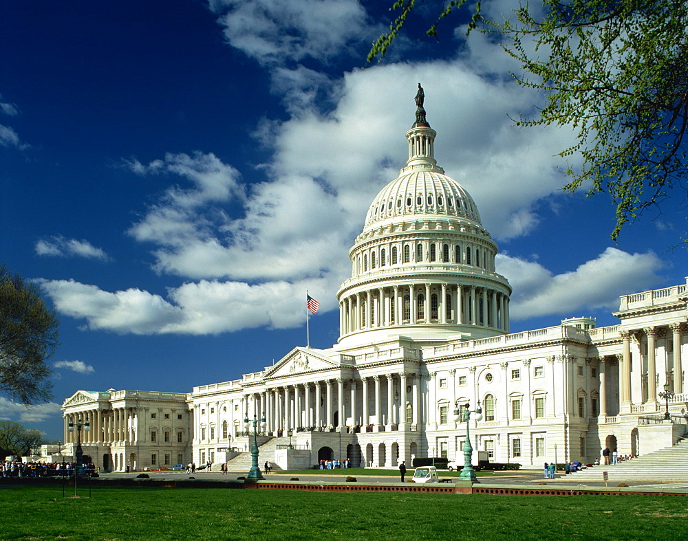 The Capitol building in Washington DC, United States of America, North America