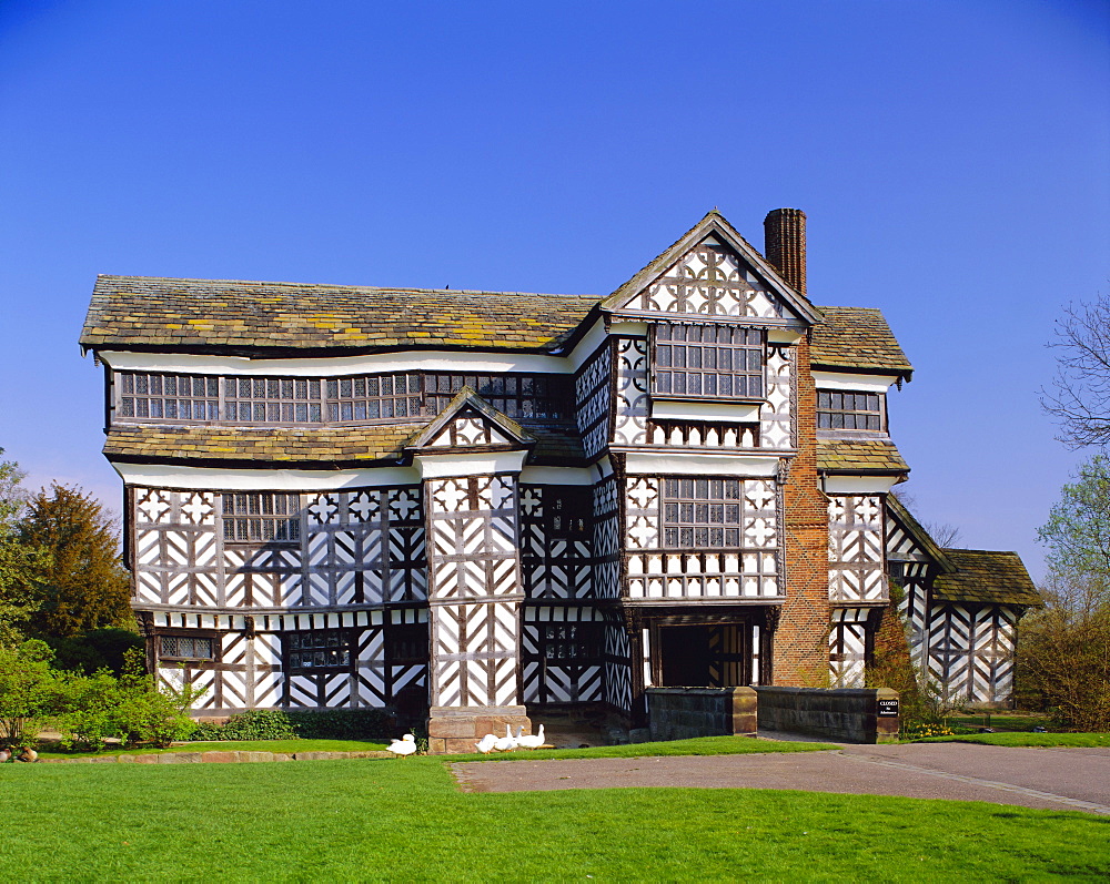 Little Moreton Hall, Congleton, Cheshire, England