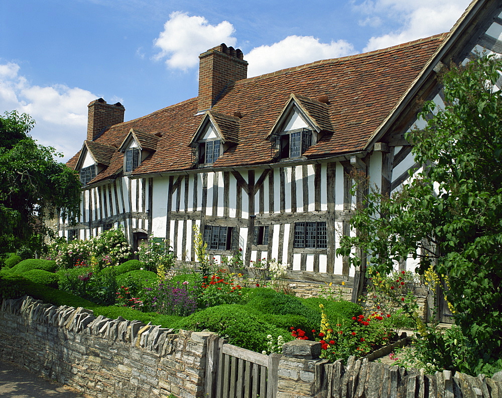 Mary Arden's House, Stratford-upon-Avon, Warwickshire, England, United Kingdom, Europe