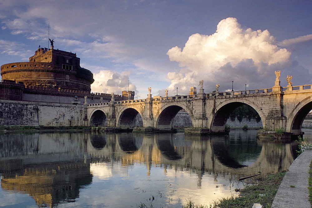 Castel St. Angelo, Rome, Lazio, Italy, Europe