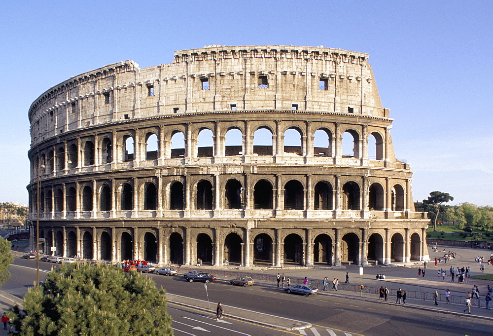 The Colosseum, Rome, Lazio, Italy, Europe