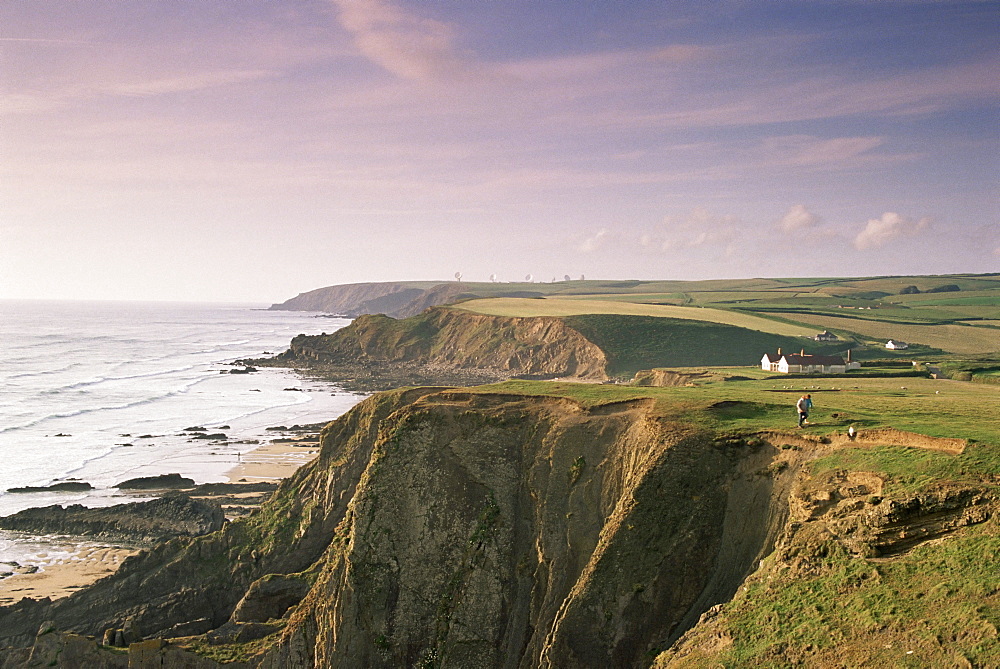 Coastline, Bude, Cornwall, England, United Kingdom, Europe