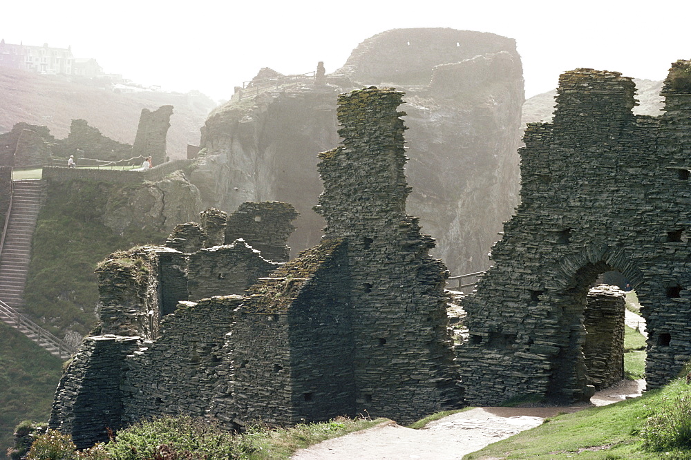 Tintagel Castle, Cornwall, England, United Kingdom, Europe