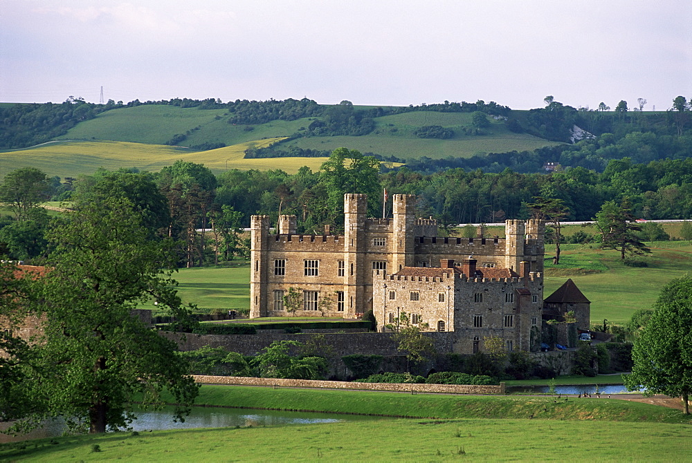 Leeds Castle, Kent, England, United Kingdom, Europe