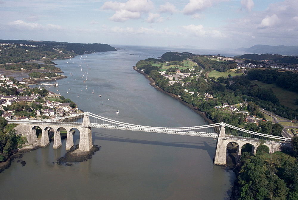 Menai Bridge, Wales, United Kingdom, Europe